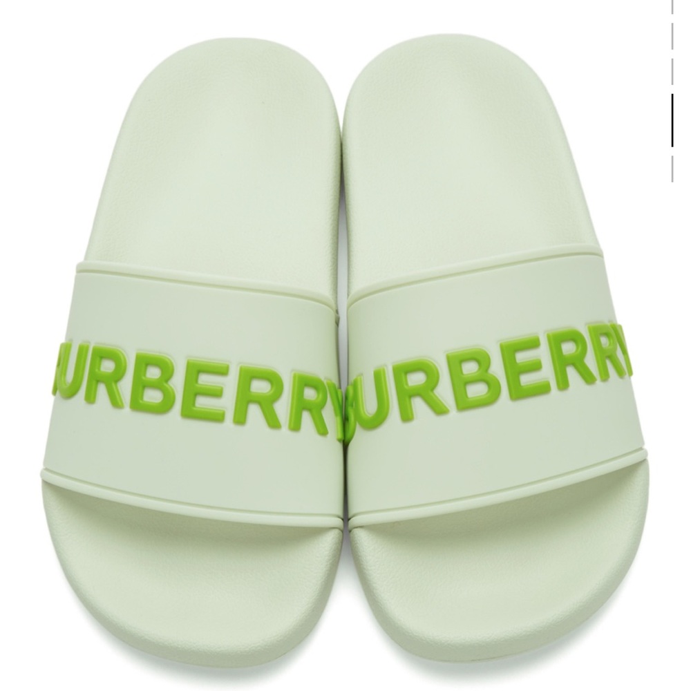Burberry slides size 35